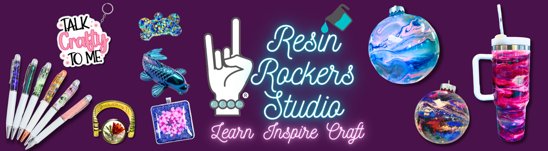 Resin Rockers Studio Classes