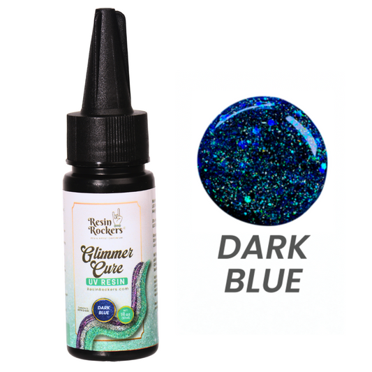 Glimmer Cure Glitter UV Resin Hard Type™️ - Individual Bottles Only