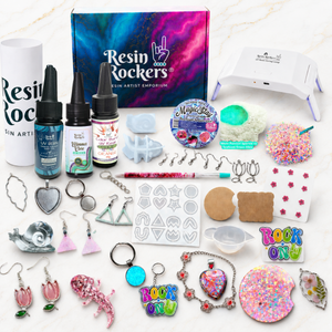 Intro To UV Resin Kit — Everything You Need to Start Crafting + Free Class & FREEBIES (up to $200 Value)