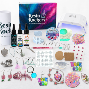 Intro To UV Resin Kit — Everything You Need to Start Crafting + Free Class & FREEBIES (up to $200 Value)