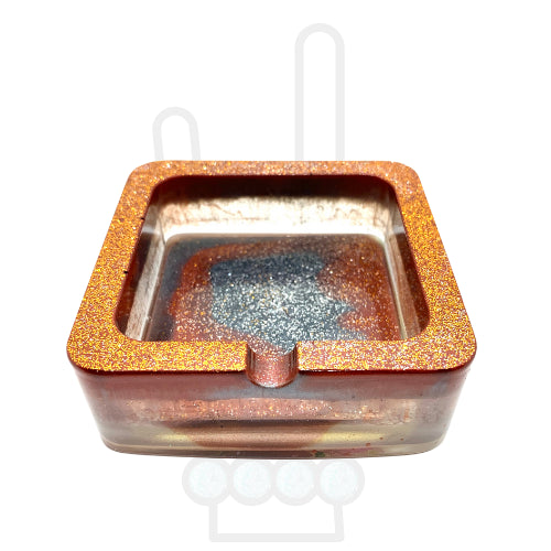 Ashtray Resin Molds, Silicone Resin Storage Tray Mold With Square