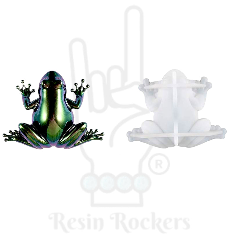 3D Frog Silicone Mold for Epoxy Resin Art