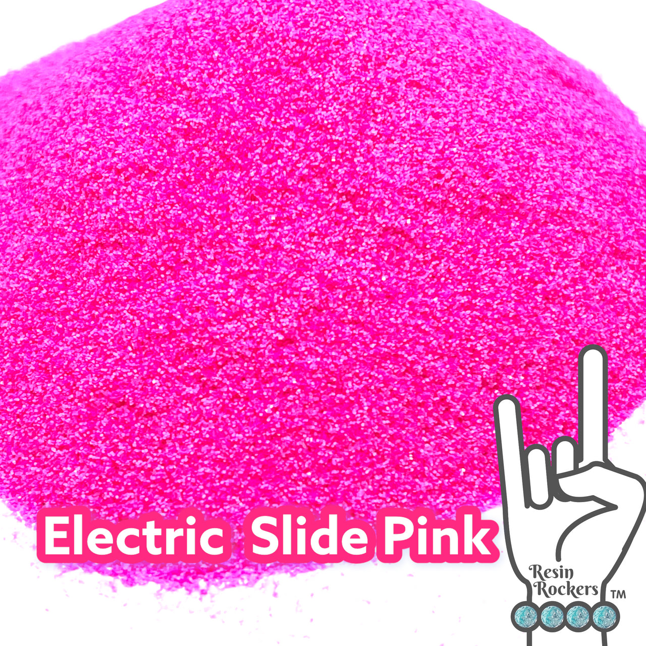 Electric Slide Pink Fluorescent Pixie for Poxy Micro Fine Glitter