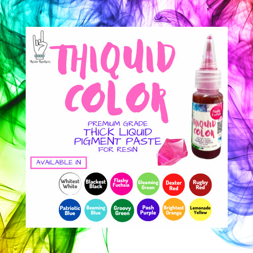 Thiquid Liquid Concentrated Pigment for Epoxy Resin Art - Resin Rockers