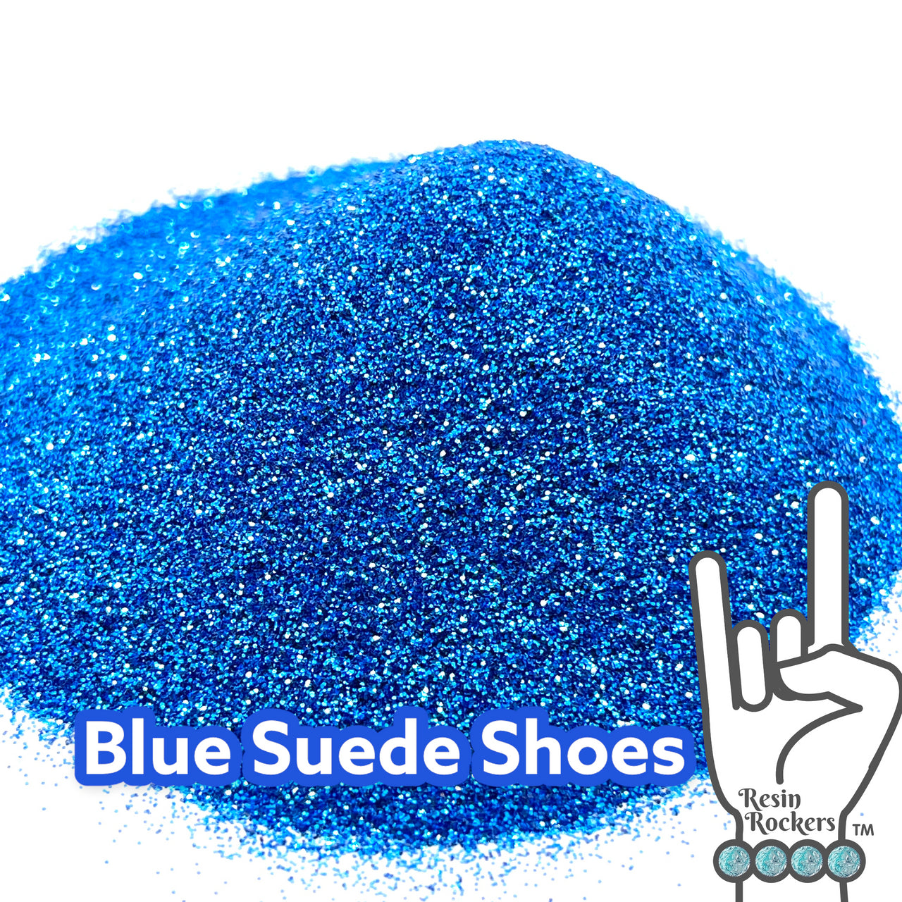Blue Suede Shoes Pixie for Poxy Micro Fine Glitter