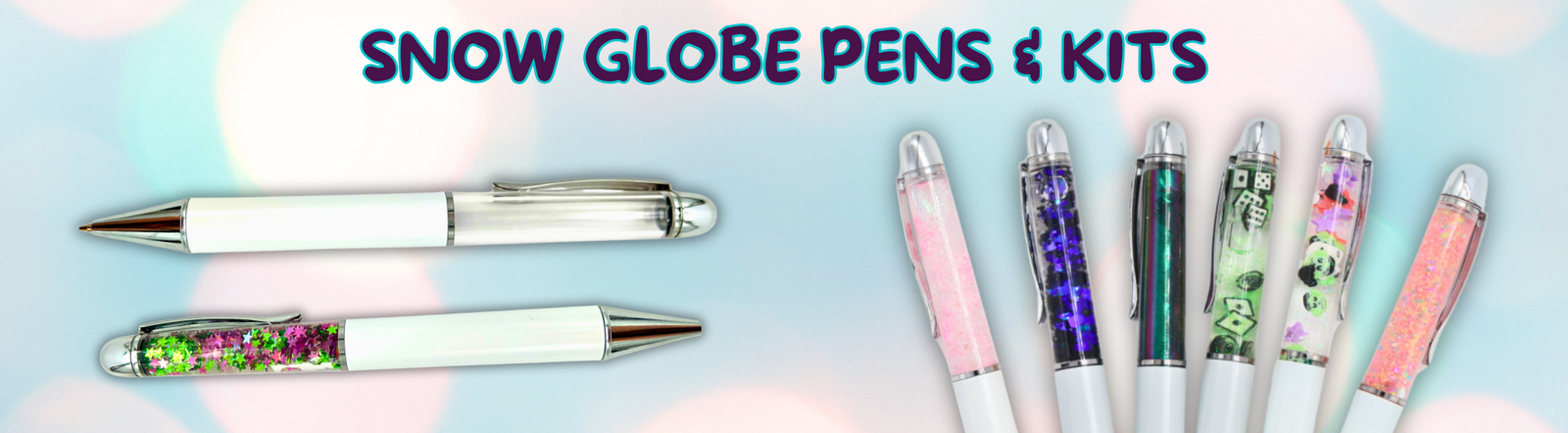 Snow Globe Pen Kits