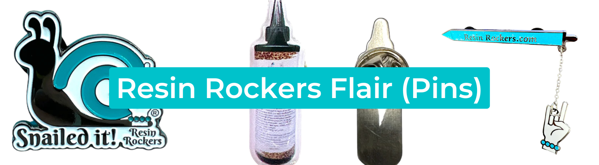 Resin Rockers Flair (Pins)