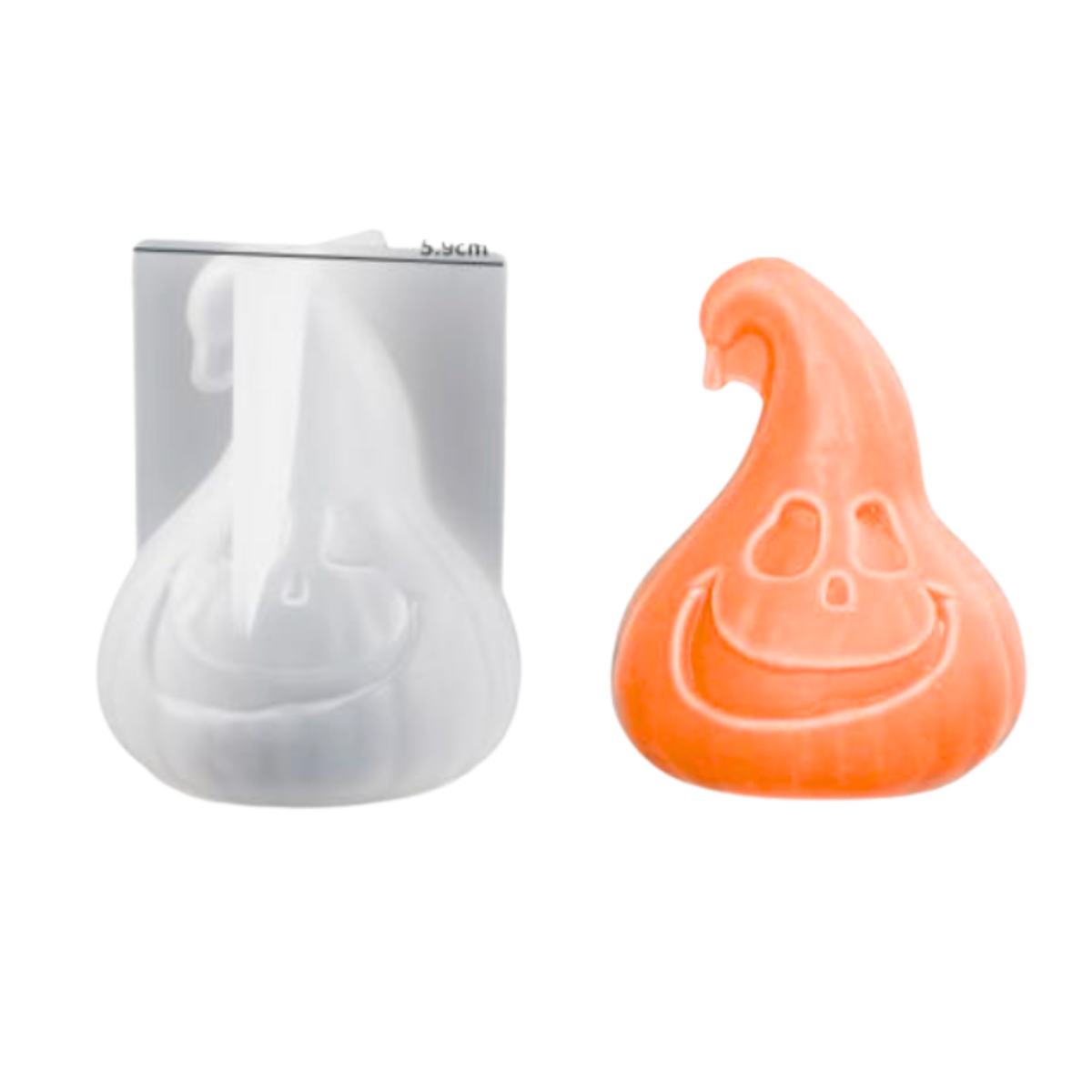 3D Spooky Gourd Silicone Mold