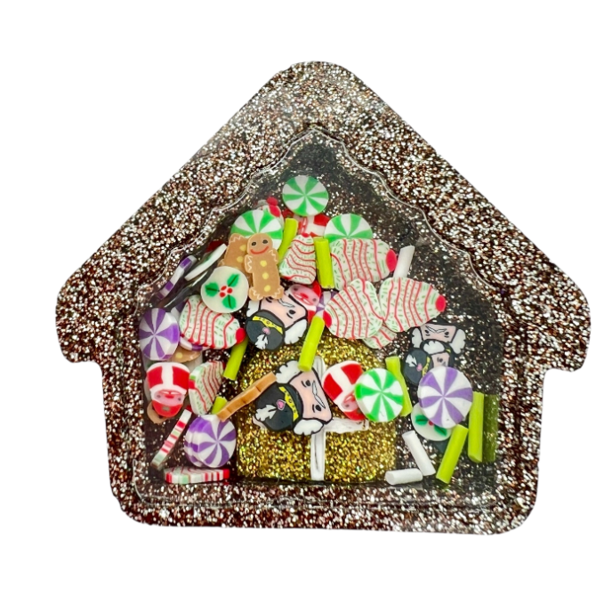 Holiday UV Resin Shaker Class Kit 2.0 - FREE VIRTUAL CLASS SEPT 18 @ 830p ET - Ships in Sept