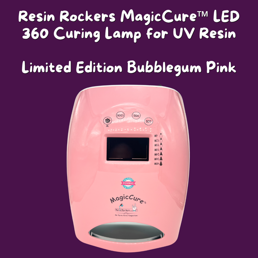 Resin Rockers MagicCure™️ LED 360 Curing Lamp for UV Resin - Multiple Colors Available!