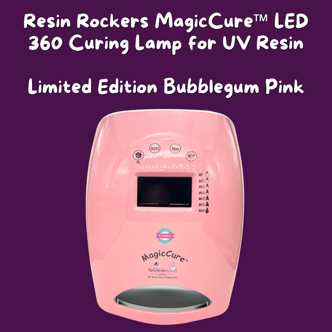 Resin Rockers MagicCure LED 360 Curing Lamp for UV Resin Multiple