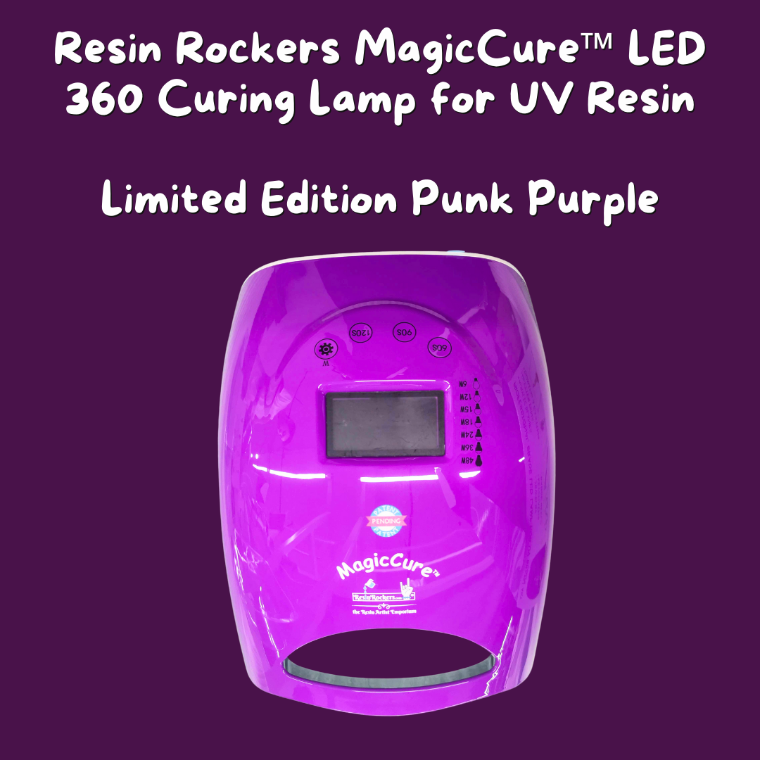 Resin Rockers MagicCure™️ LED 360 Curing Lamp for UV Resin - Multiple Colors Available!