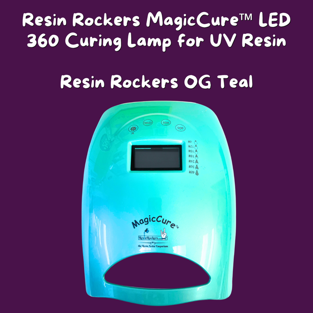 Limited Edition Punk Purple Resin Rockers MagicCure™️ LED 360 Curing Lamp  for UV Resin