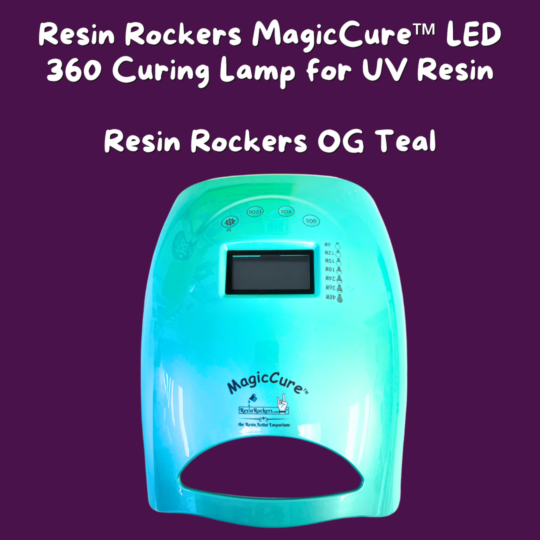 Resin Rockers MagicCure™️ LED 360 Curing Lamp for UV Resin - Multiple Colors Available!