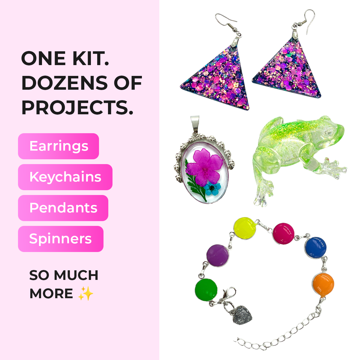 UV Resin Beginner's Kit — Everything You Need to Start Crafting + Free Class ($150 Value)