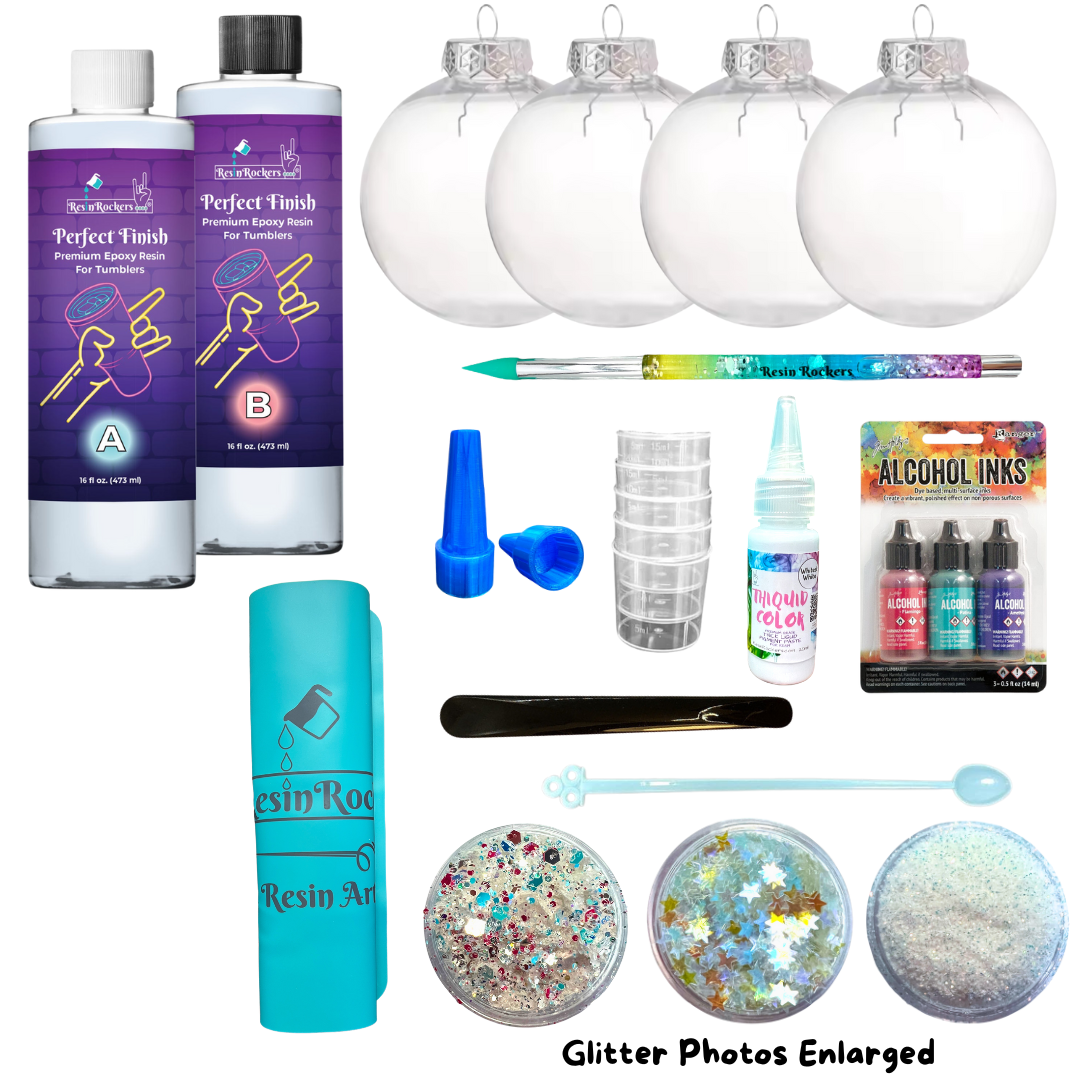 Epoxy Globe Ornament Class Kit - CLASS KIT