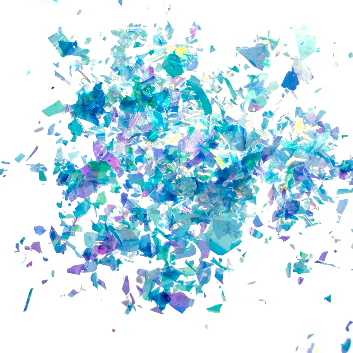 Blue Opal Pearl Color-shift Pigment Flakes