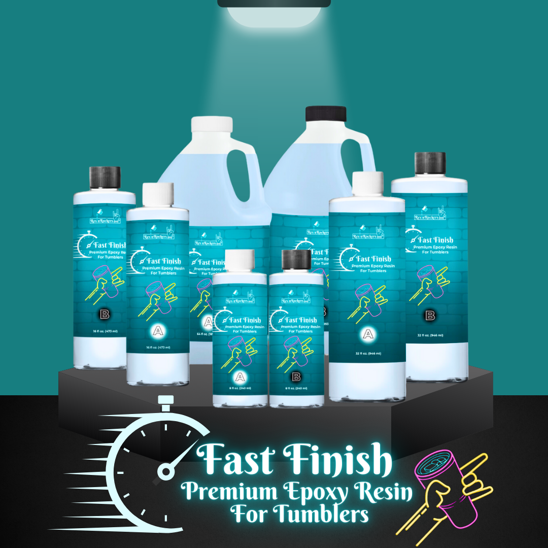 Fast Finish Premium Fast Set Epoxy Resin For Tumblers