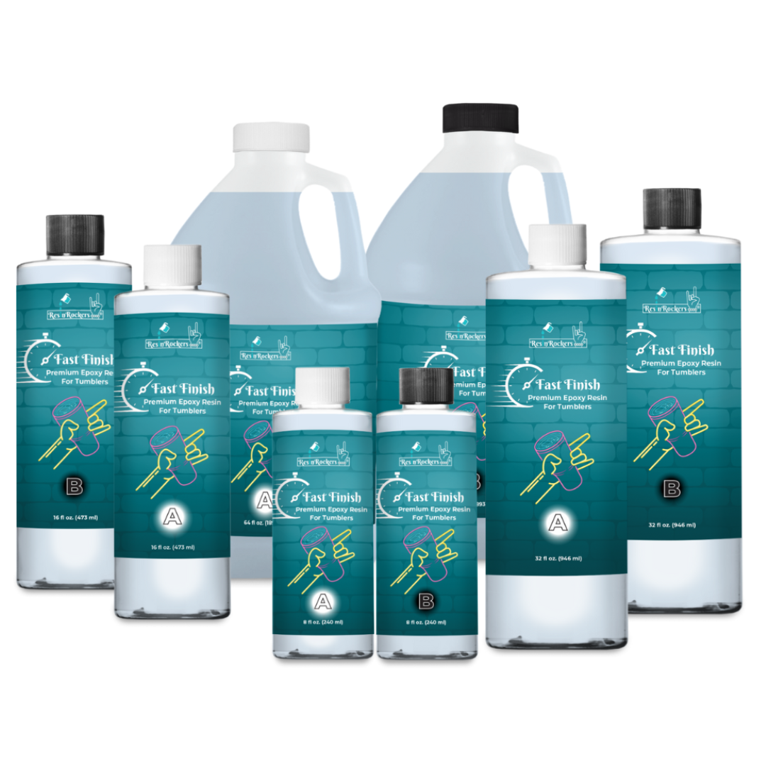 Fast Finish™️ Premium Fast Set Epoxy Resin For Tumblers