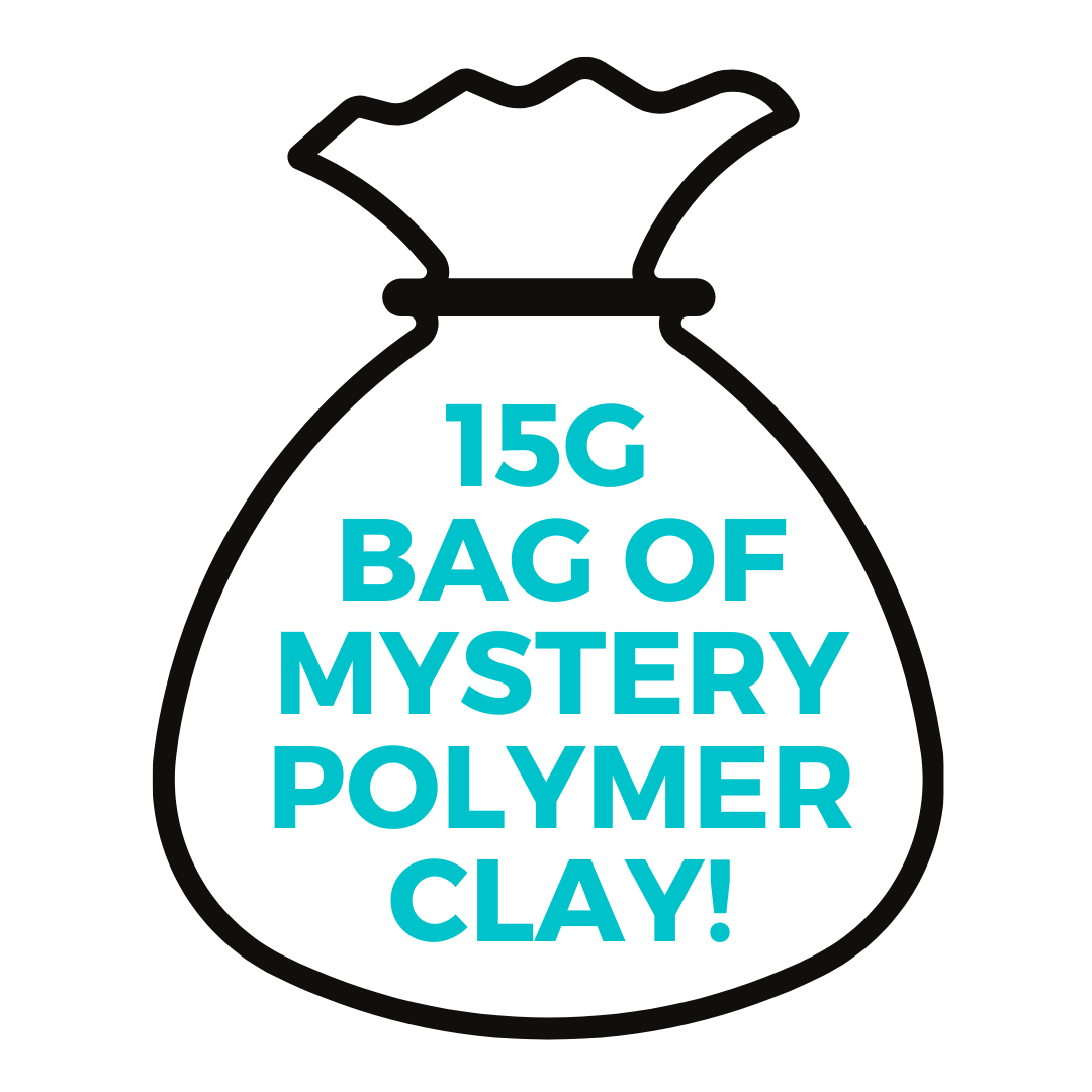 15g Mystery Bag of Polymer Clay Pieces