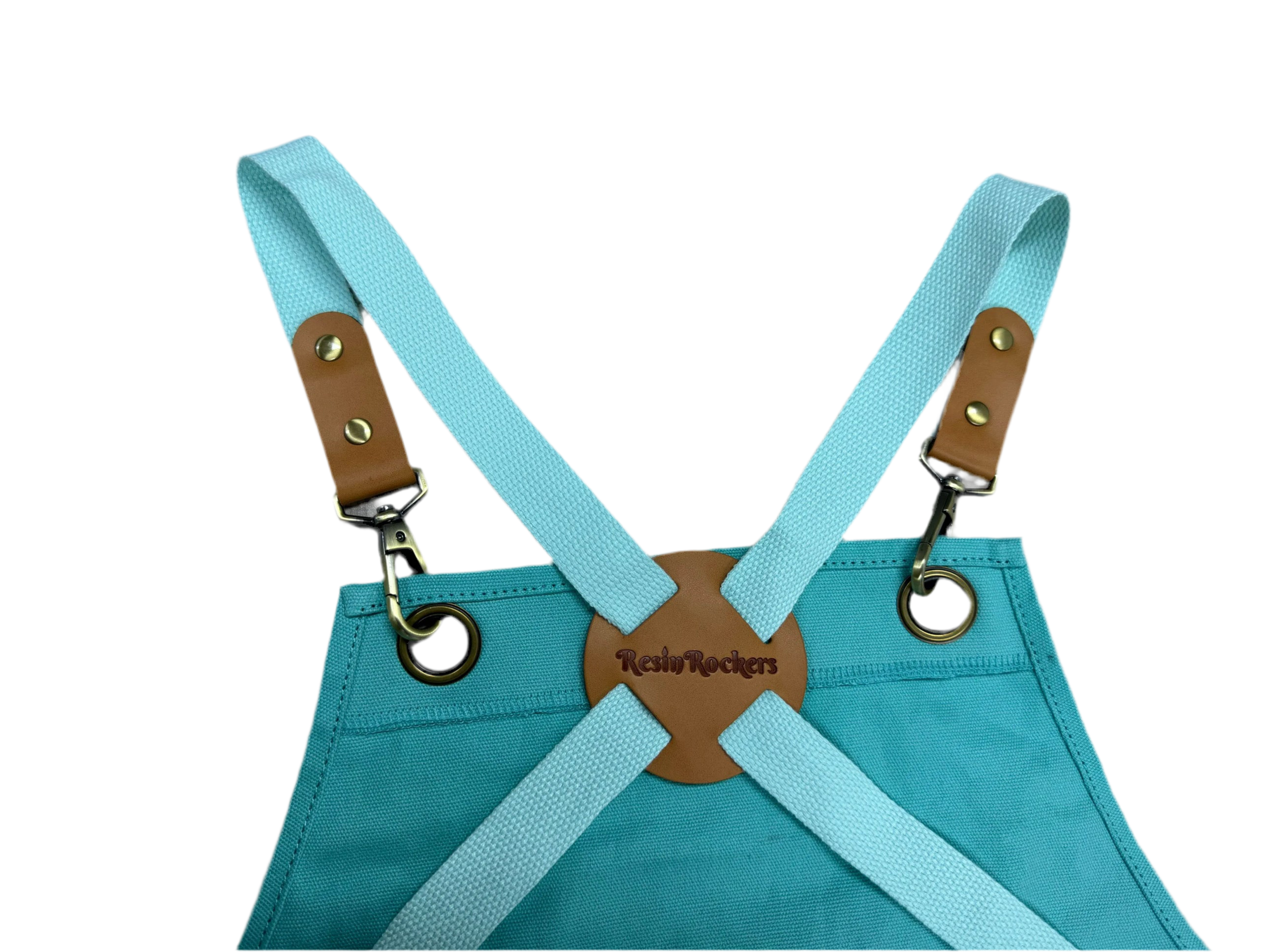 Heavy Duty Canvas Apron with Pockets and Patch