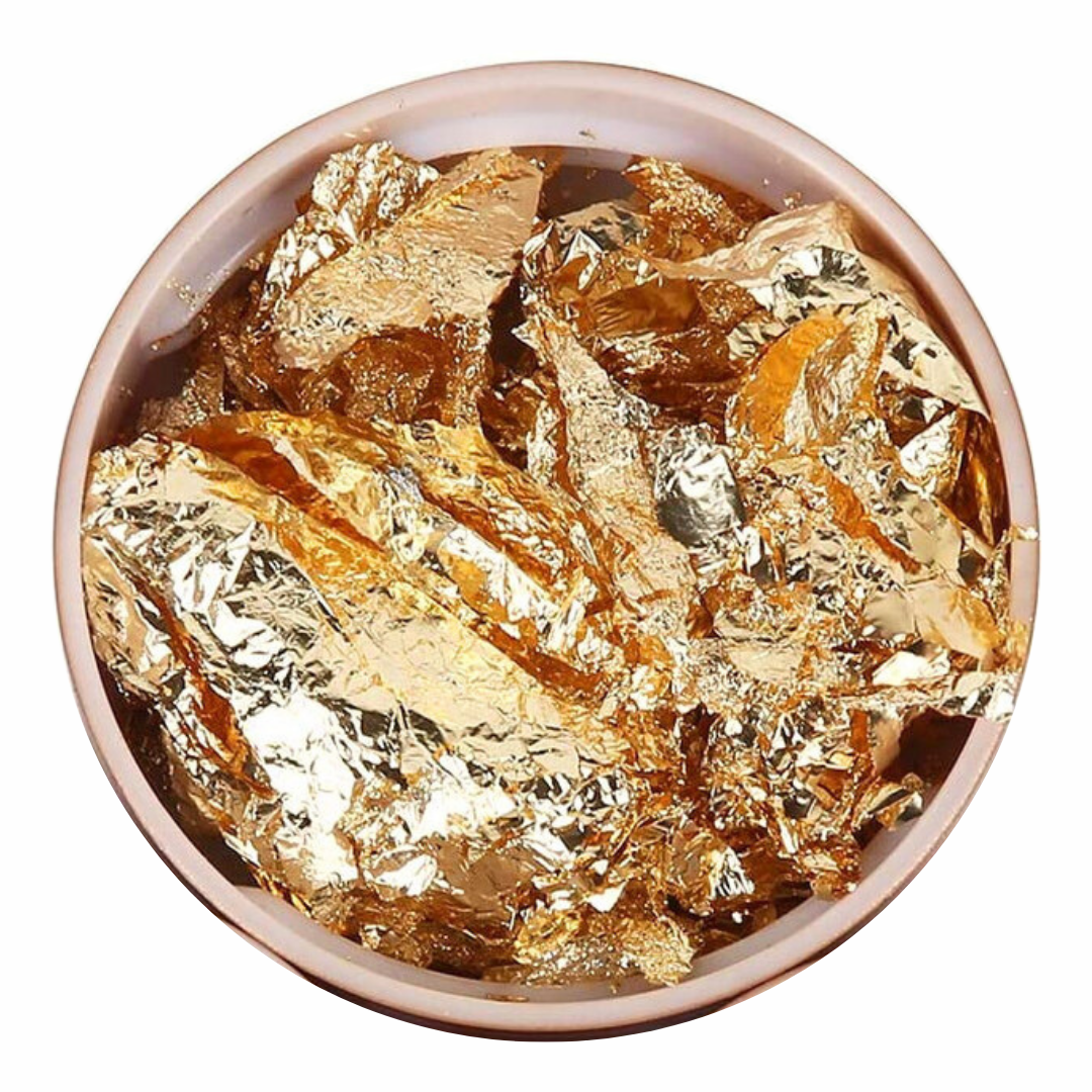 Premium Metallic Flakes for Epoxy Resin Art Copper Silver Gold