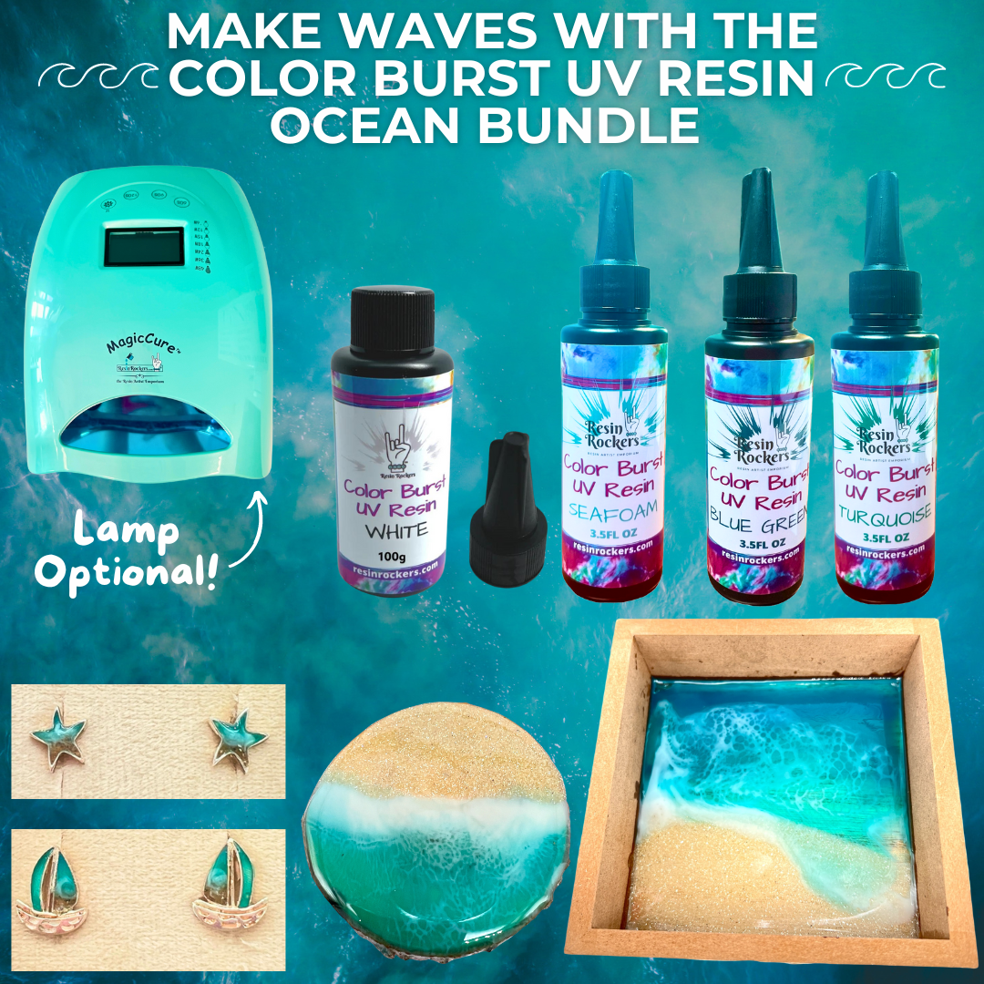 Color Burst Ocean Bundle UV Resin for UV Resin Art