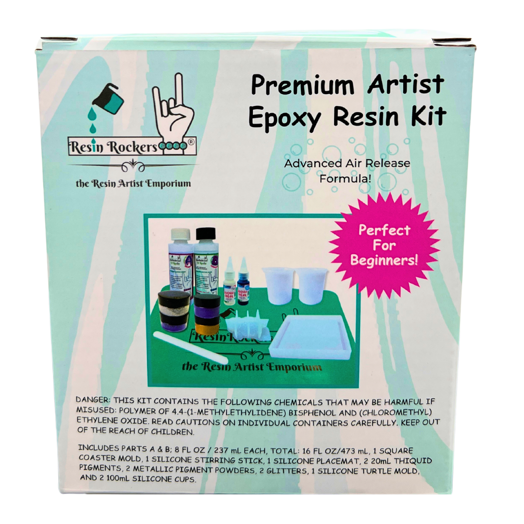 Perfect Pour 1:1 Premium Epoxy Resin Beginners Starter Kit