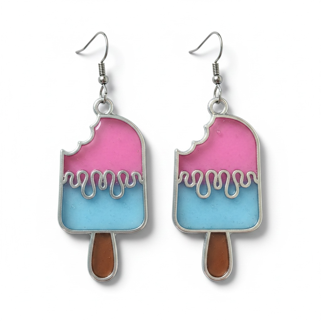 Popsicle Open Back Bezel Blank - 10 Pc