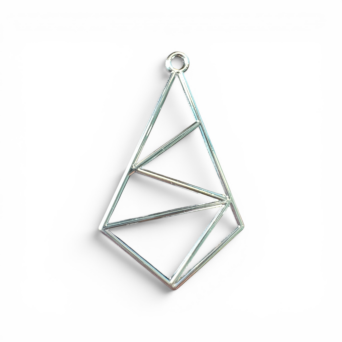 Geometric Shape Open Back Bezel Blank - 10 Pc