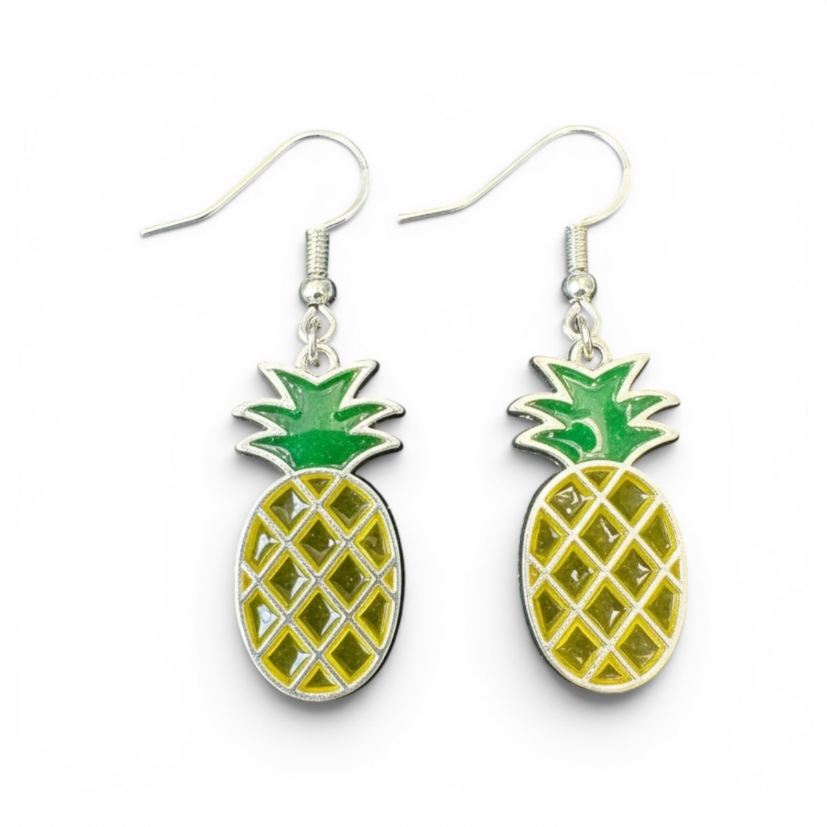 Pineapple Open Back Bezel Blank - 10 Pcs