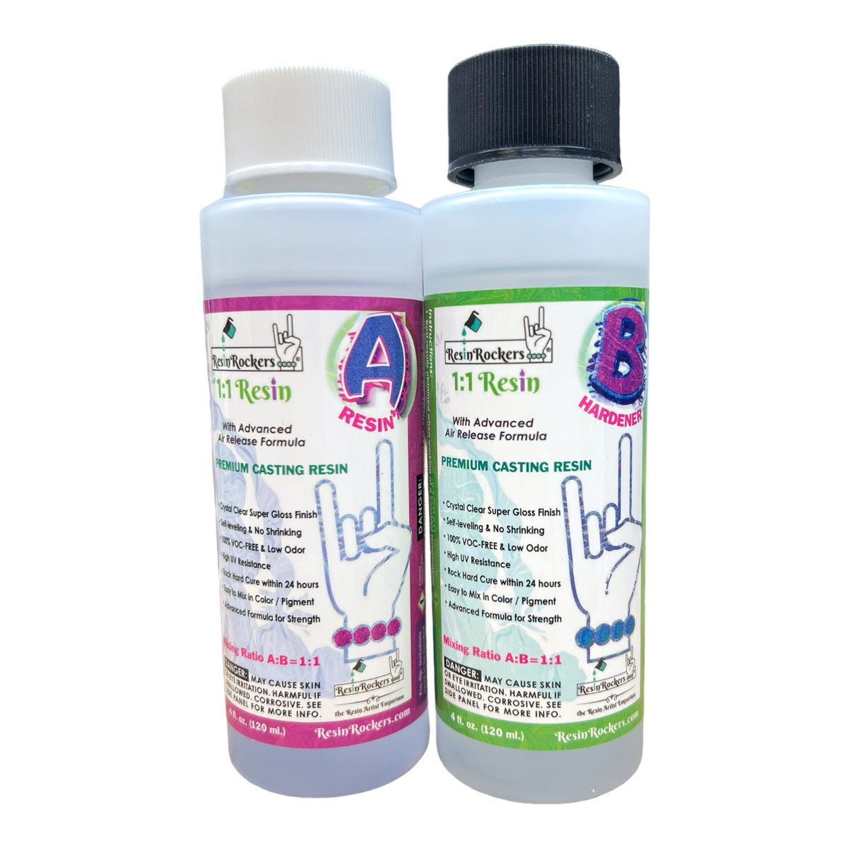 ArtResin 16oz Clear Epoxy Resin & Hardener Kit