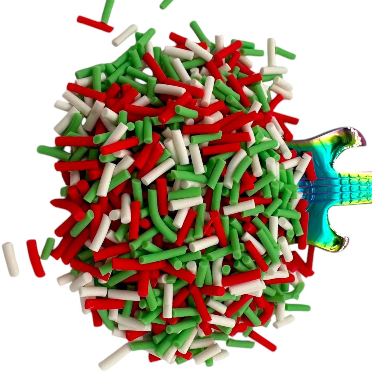 Christmas Sprinkle Mix Polymer Clay Pieces - Resin Rockers