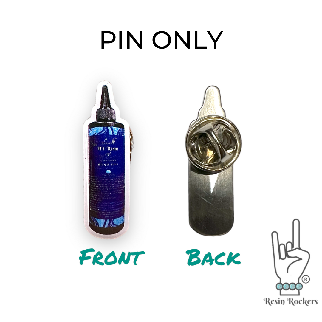 Resin Rockers UV Resin Original Bottle Enamel Pin Official Resin Rockers Flair