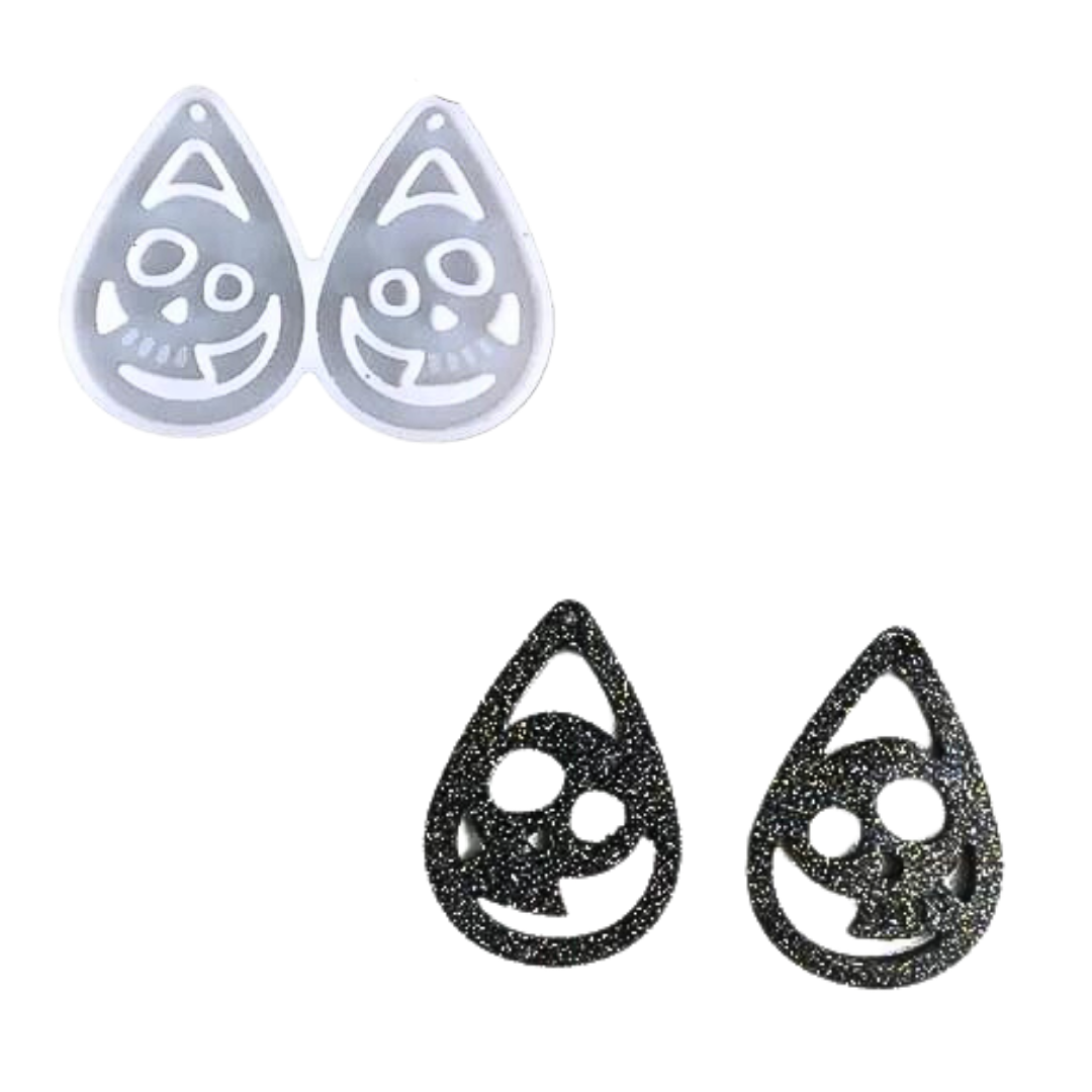 Tiny Evil Eye Halloween Resin Rockers Exclusive Stud Earring Mold for UV  and Epoxy Resin