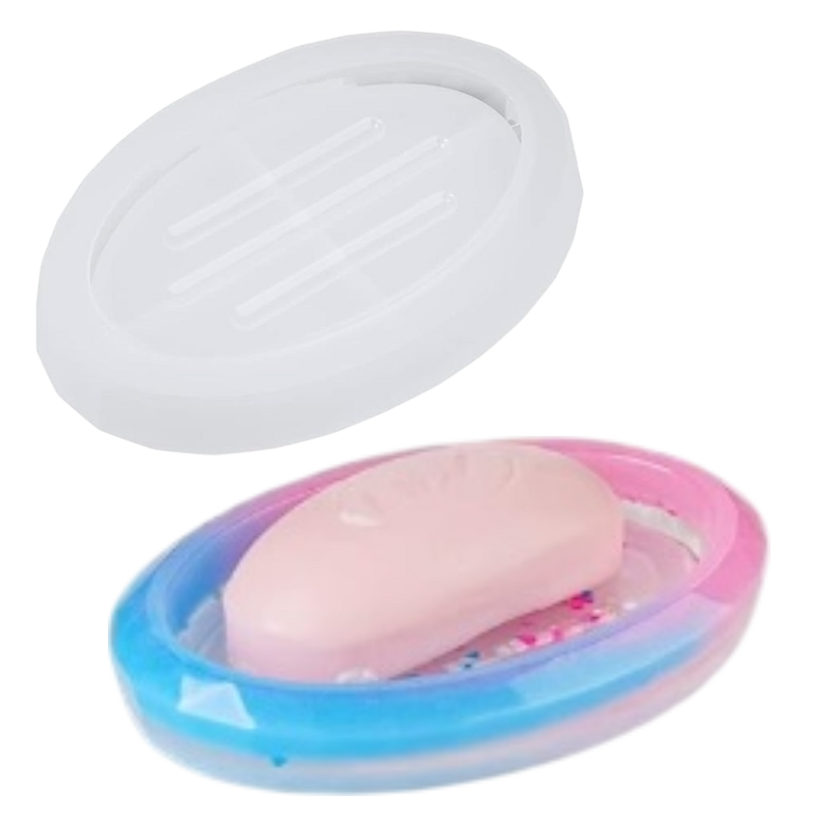 Soap Dish Mold for Epoxy Resin