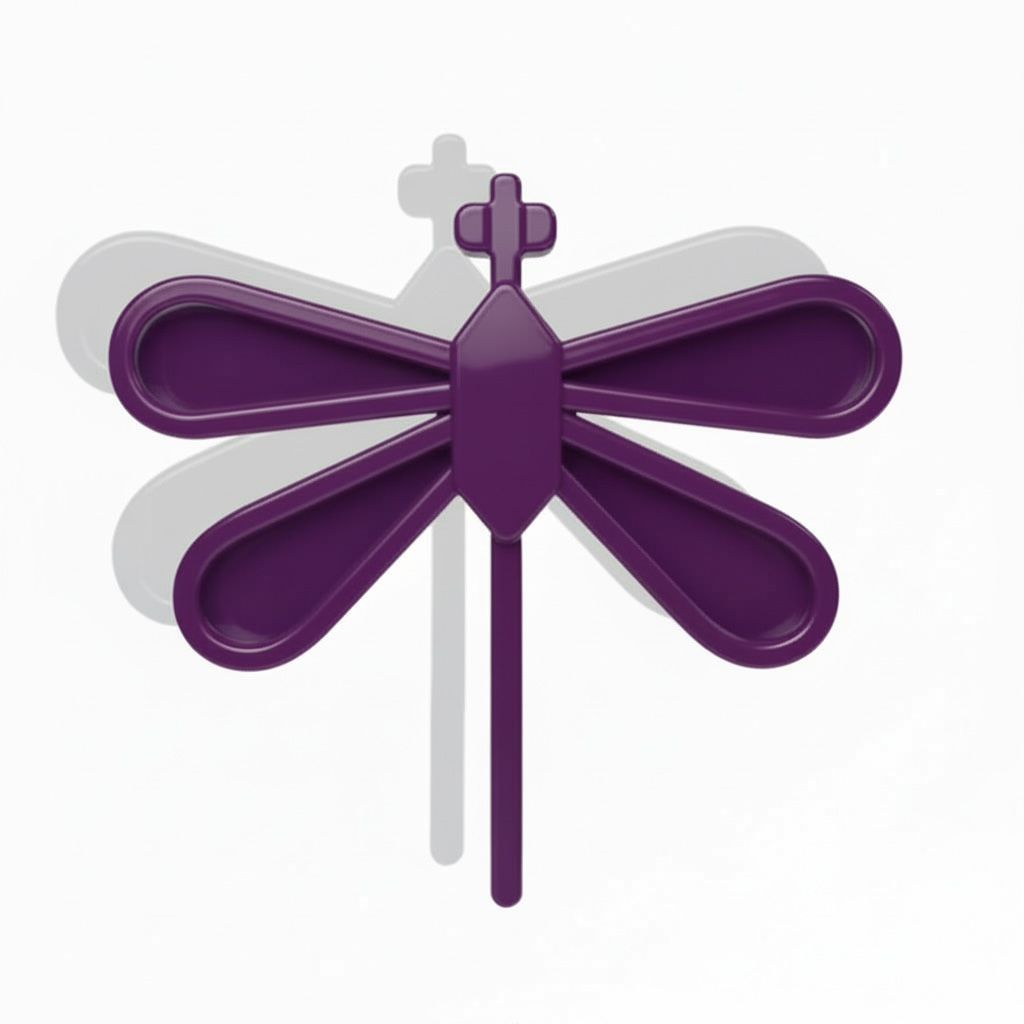 Large Dragonfly Tray Mold for Epoxy Resin