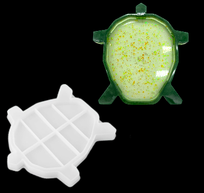 Large Turtle Tray Mold for Epoxy Resin