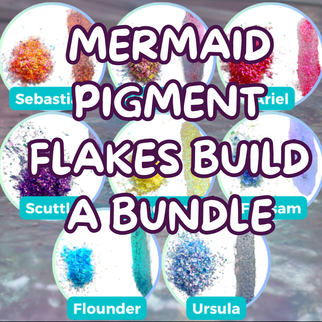 Mermaid Series Premium Color Shift Micro Flakes Pigment Build A Bundle