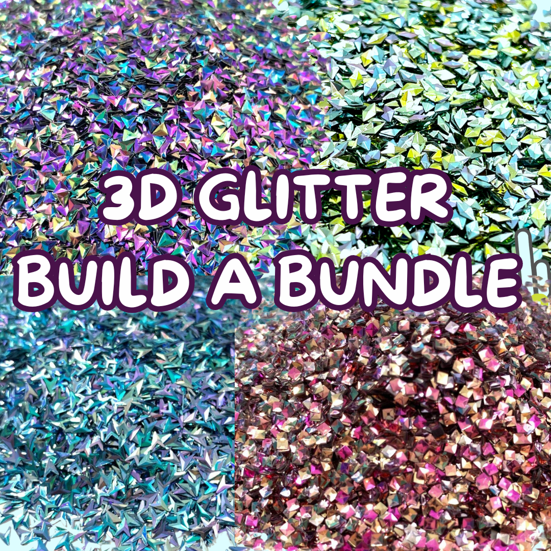 3D Glitter Build A Bundle