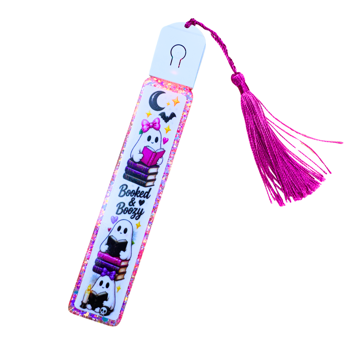 LED Light Up Bookmark Mini Kit (set of 5) with 8 DTF and Tassels