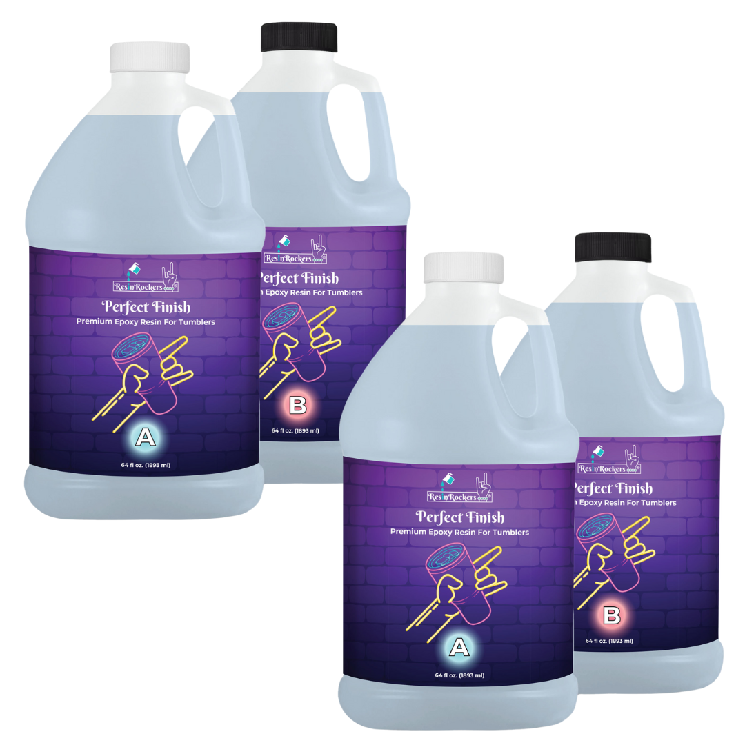Perfect Finish™️ Premium Artist Epoxy Resin For Coating Tumblers and Artwork