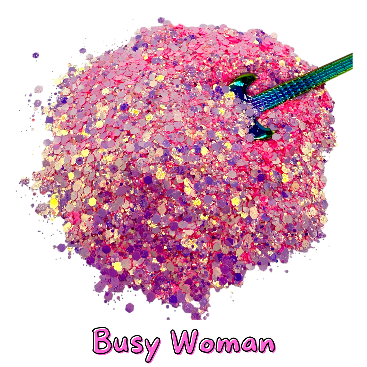 Sabrina Series Super Sparkle Iridescent Chunky Glitter Mix Bundle