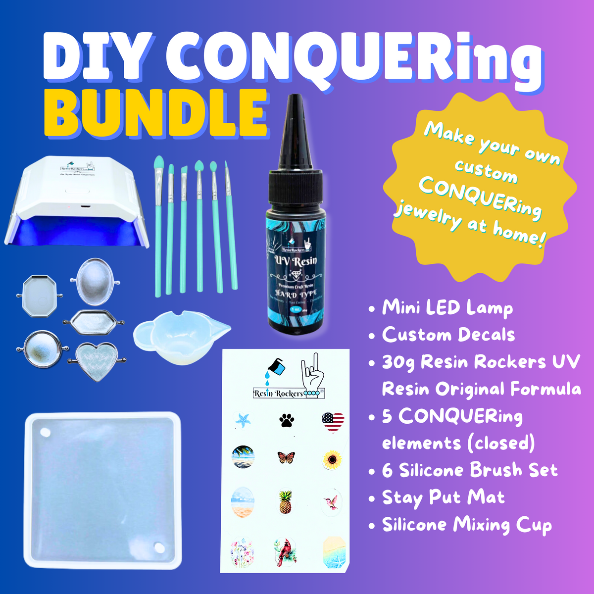 CONQUERing DIY Kit - 2 Finish Options