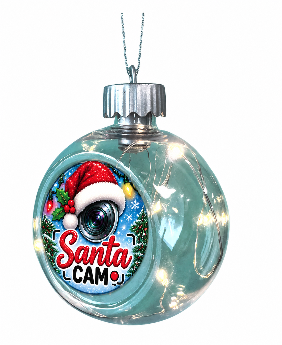DIY LED Light-Up Holiday Ornament Mini Kit with Epoxy and Decals (Pack of 10 Ornaments)