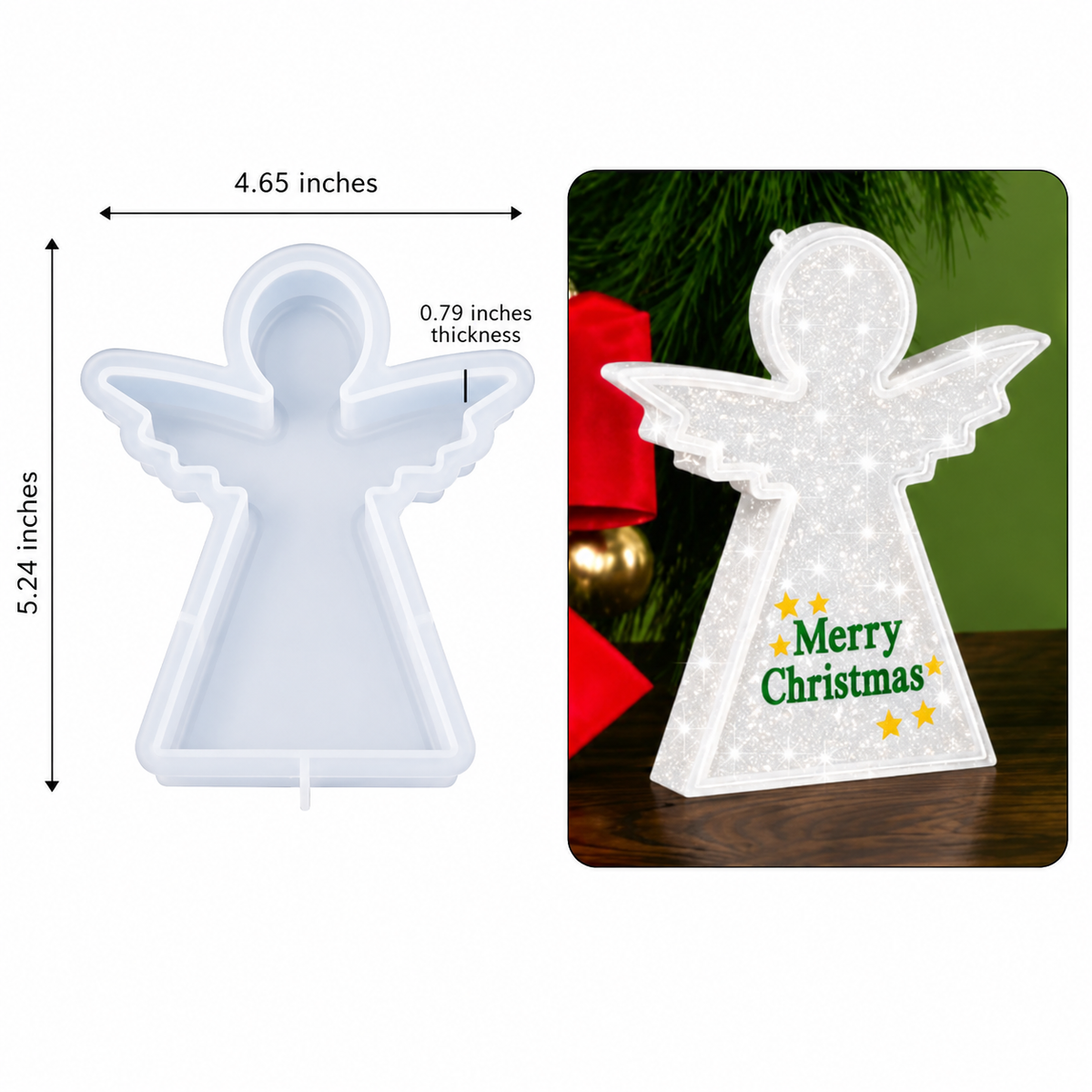 Standing Angel Deep Mold