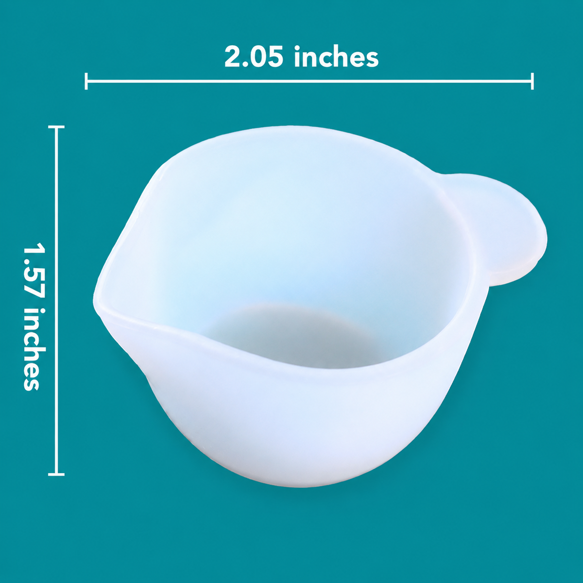 Small 30ml Silicone Reusable Mini Cup 50ml - Great for UV