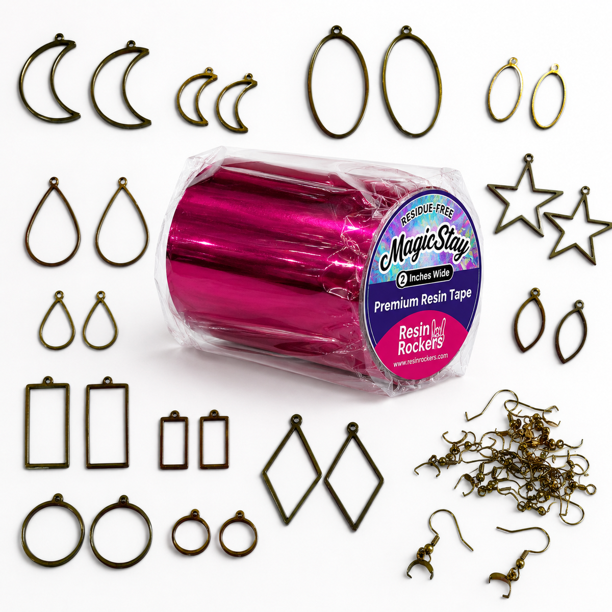 Easy Jewelry Bezel Kit Refills with small MagicStay Tape