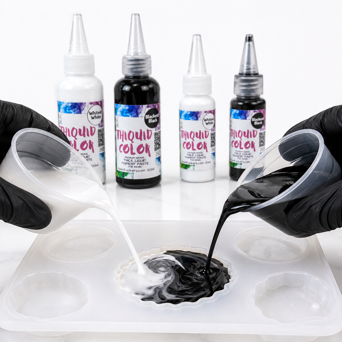 Thiquid Liquid Concentrated Pigment for Epoxy Resin Art