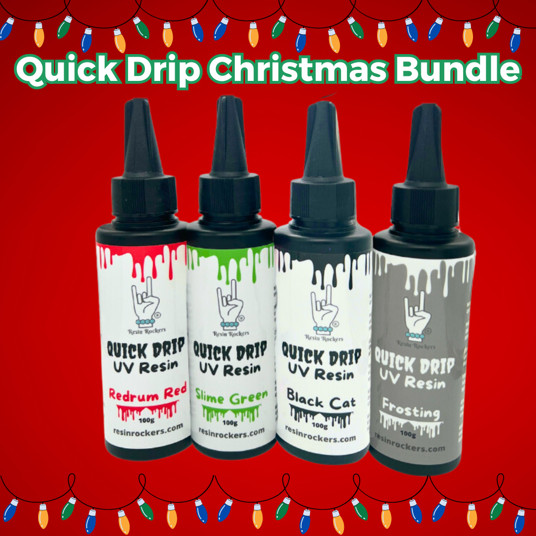 Christmas Quick Drip UV Resin Bundle
